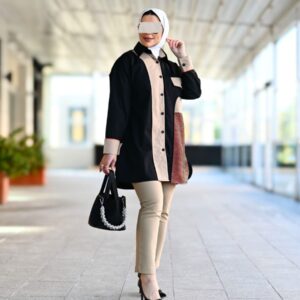 أحدث الموديلات طقم نسائئ جذاب باللون الابيض والاصفر